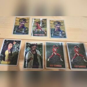 1994 Power Rangers Magic Motion Cards